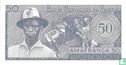 Rwanda 50 Francs 1971 - Image 2