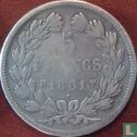 France 5 francs 1831 (Texte en relief - Tête laurée - H) - Image 1