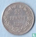 Finnland 25 Penniä 1894 - Bild 1