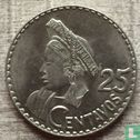 Guatemala 25 centavos 1965 - Image 2