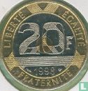 Frankrijk 20 francs 1998 - Afbeelding 1