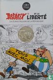 France 10 euro 2015 (folder) "Asterix and liberty 7" - Image 1
