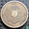 Peru 2 centavos 1863 - Image 1