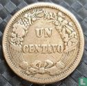 Peru 1 centavo 1863 - Image 2