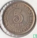 Malaya 5 cents 1941 - Afbeelding 1