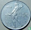 Italy 50 lire 1956 - Image 2