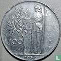 Italy 100 lire 1957 - Image 1