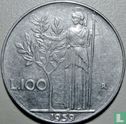 Italie 100 lire 1959 - Image 1