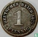 Duitse Rijk 1 pfennig 1875 (C) - Afbeelding 1