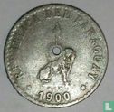 Paraguay 20 centavos 1900 - Afbeelding 1