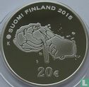 Finland 20 euro 2015 (PROOF) "100th anniversary of the birth and 30th anniversary of the death of Tapio Wirkkala" - Afbeelding 1