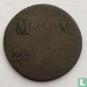 25 cent 1830-1859 Rijksgesticht Ommerschans - Image 1