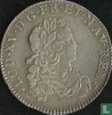 France 1/3 ecu 1721 (B) - Image 2