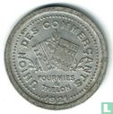 Fourmies et Trélon 10 centimes 1921 - Afbeelding 1