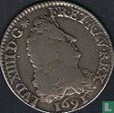 France ¼ écu 1691 (A) - Image 1