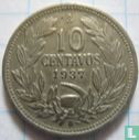 Chili 10 centavos 1937 - Image 1