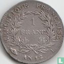 Frankrijk 1 franc AN 12 (I - BONAPARTE PREMIER CONSUL) - Afbeelding 1