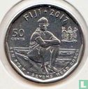 Fidji 50 cents 2017 "Fiji national rugby sevens team - Gold olympians" - Image 1
