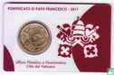 Vatican 50 cent 2017 (stamp & coincard n°15) - Image 2