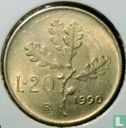Italië 20 lire 1990 - Afbeelding 1