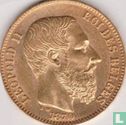 Belgium 20 francs 1870 (thick beard) - Image 1