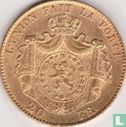 Belgium 20 francs 1870 (thick beard) - Image 2