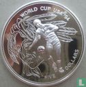 Barbados 5 dollars 1994 (PROOF) "Football World Cup in USA" - Afbeelding 2
