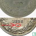 Belgique 1 franc 1838 (petite étoile) - Image 3