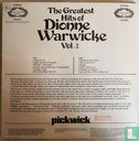 The Greatest hits of Dionne Warwicke vol.2 - Image 2