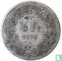 Zwitserland ½ franc 1875 - Afbeelding 1