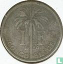 Belgian Congo 1 franc 1920 (FRA) - Image 1