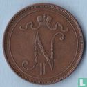 Finlande 10 penniä 1913 - Image 2