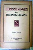 Herinneringen van Hendrik de Man - Image 1