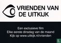 LK110002 - filmtheater De Uitkijk, Amsterdam "Vrienden Van De Uitkijk" - Afbeelding 1