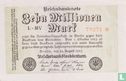 Duitsland 10 Miljoen Mark (Watermerk G&D in sterren, 5 Cijferig serienr.) - Afbeelding 1
