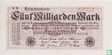 Germany 5 Billion Mark 1923 (P123a (3) - Ros.120c) - Image 1