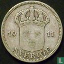 Zweden 50 öre 1911 - Afbeelding 1