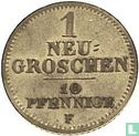 Saxony-Albertine 1 neugroschen / 10 pfennige 1855 - Image 2