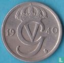 Sweden 10 öre 1940 (nickel-bronze) - Image 1