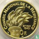 Frankreich 500 Franc 1993 (PP) "50th anniversary of the death of Jean Moulin" - Bild 2
