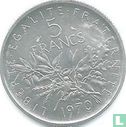 Frankrijk 5 francs 1970 (proefslag) - Afbeelding 1