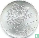 Frankrijk 100 francs 1987 (proefslag) "230th anniversary of the birth of La Fayette" - Afbeelding 1