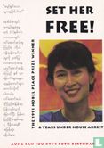 0392 - Aung San Suu Kyi's 50th Birthday Set her free! - Bild 1