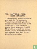 Sapporo - 1972: Kees Verkerk - Afbeelding 2