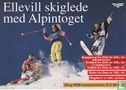 1053 - NSB "Ellevill skiglede med Alpintoget" - Image 1