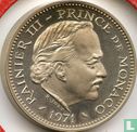 Monaco 5 francs 1971 (Piedfort - silver) - Image 1