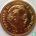 Monaco 5 francs 1971 (trial - gold) - Image 1