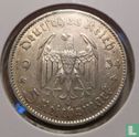 Duitse Rijk 5 reichsmark 1934 (E - type 2) "First anniversary of Nazi Rule" - Afbeelding 1