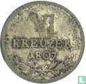 Baden 6 kreuzer 1807 - Image 1