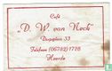 Café "D.W. van Neck"